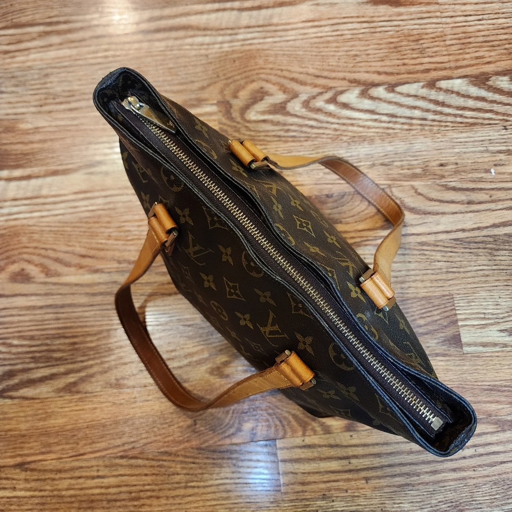 Louis Vuitton LV Monogram Cabas Piano Brown Tote Bag - Picture 10 of 16